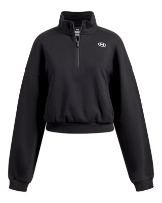 UA Rival Fleece Girls' ½ Zip - Image 5