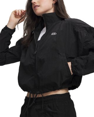 UA Rival Woven Women's Full Zip - Image 4