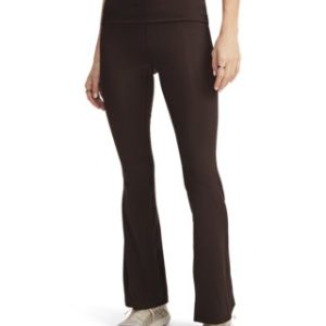 UA Meridian Foldover Rib Women's Flare Leggings