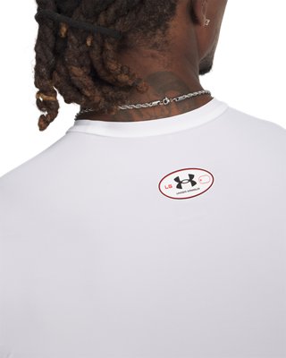 HeatGear® OG Compression Men's Crop Short Sleeve - Image 5