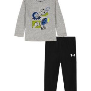 UA Multi Sport Newborn Boys' Long Sleeve Set