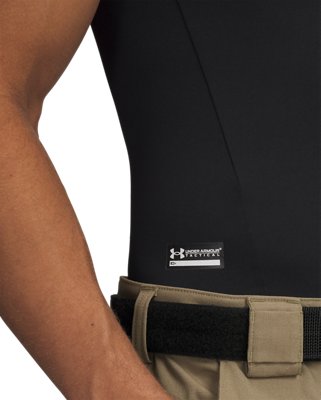 Tactical HeatGear® Compression Men's Short Sleeve T-Shirt - Image 4