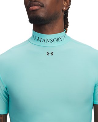 UA x Mansory HeatGear® Men's Compression Mock Short Sleeve - Image 5